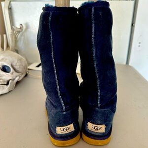 Ugg boots, mid calf, navy blue size 7